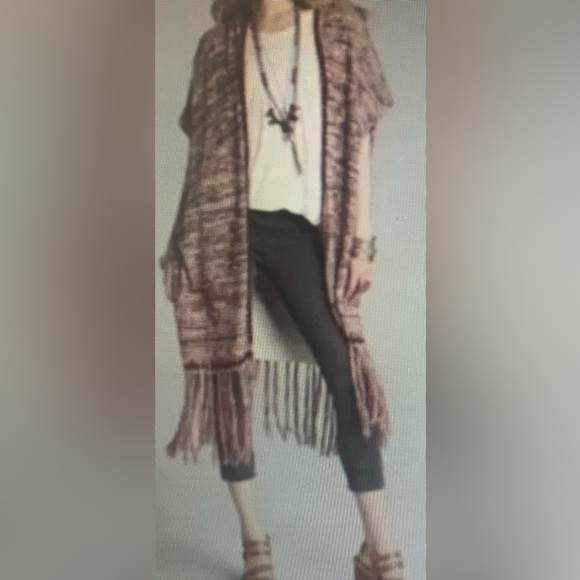 Free People Sweaters - SZ S/P Free People Multi Color Maxi Sweater